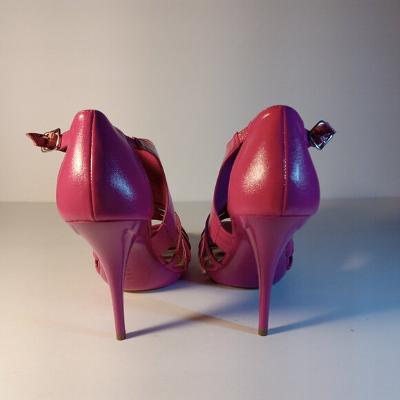 MICHAEL ANTONIO TREMAIN FUCHSIA PU SIZE 9 - Picture 5 of 6